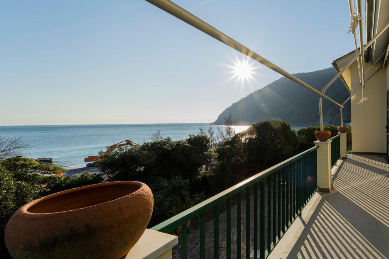 111 - Casa La Secca Vista Mare, 100Metri Dalla Spiaggia E Mare Moneglia Eksteriør bilde