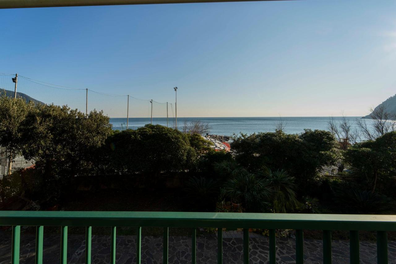 111 - Casa La Secca Vista Mare, 100Metri Dalla Spiaggia E Mare Moneglia Eksteriør bilde